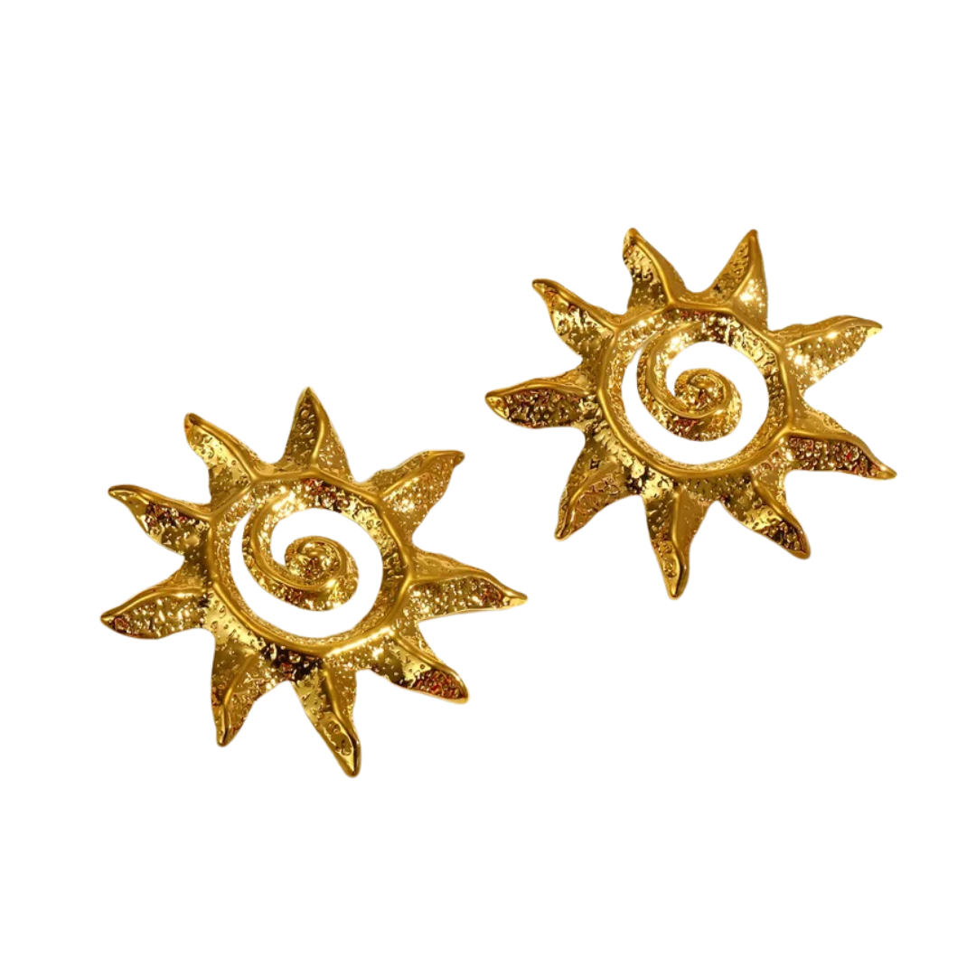 Aretes chunky sol