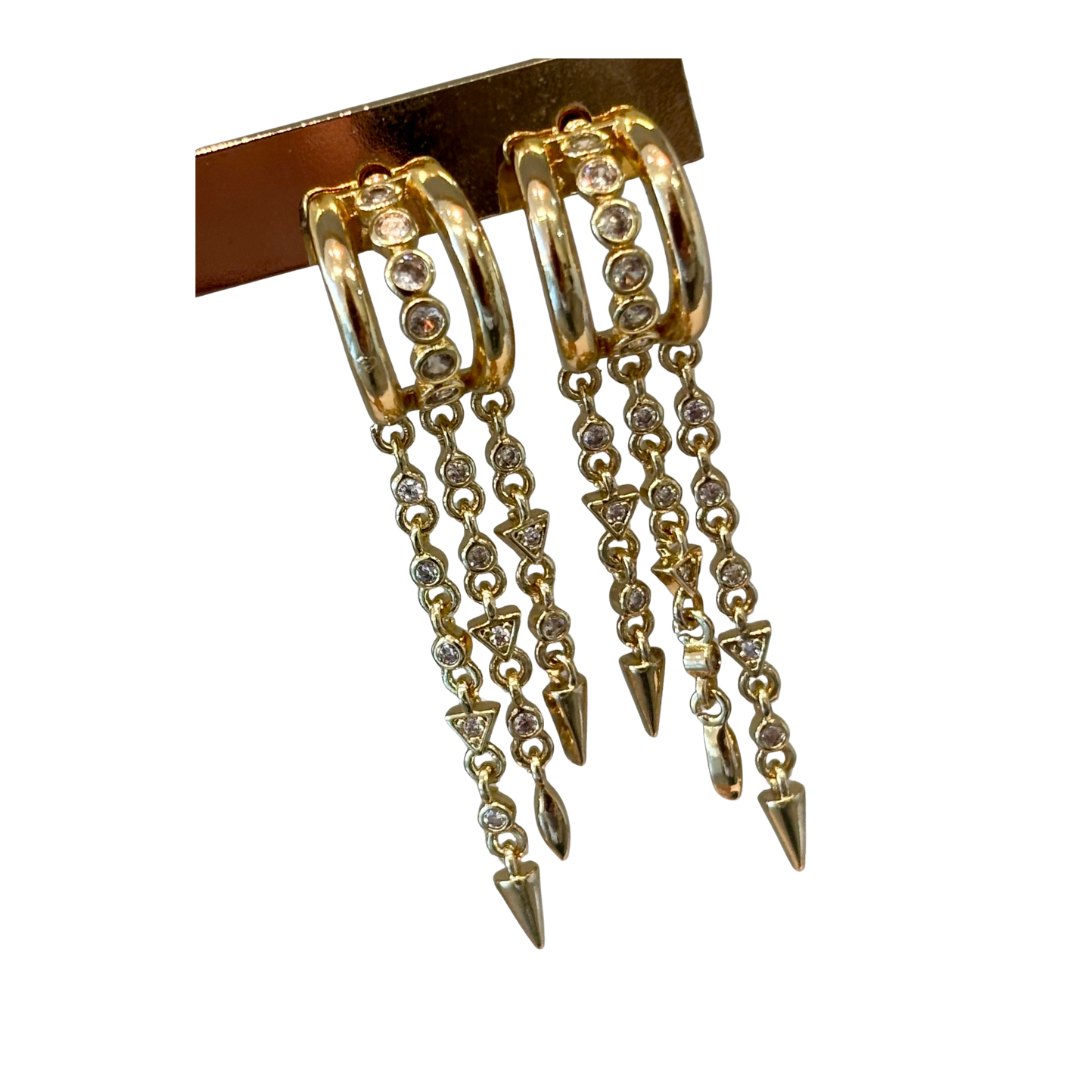 Aretes Lluvia