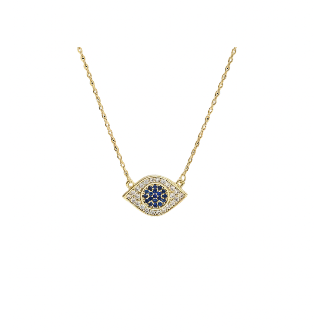Collar eye blue