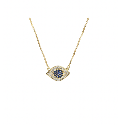 Collar eye blue