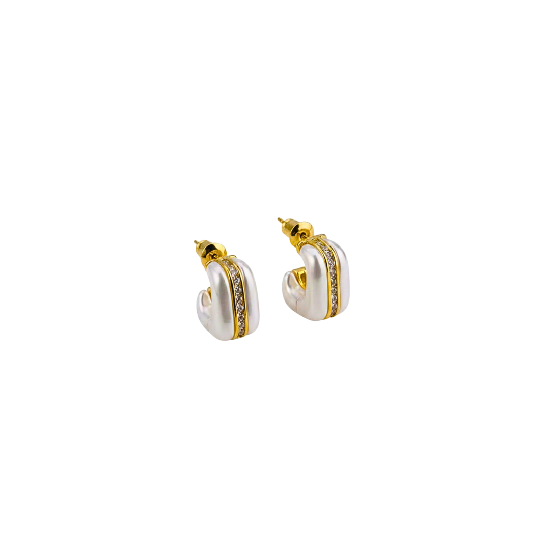 Aretes Squi perla