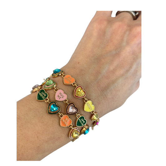 Pulsera Corazón colores