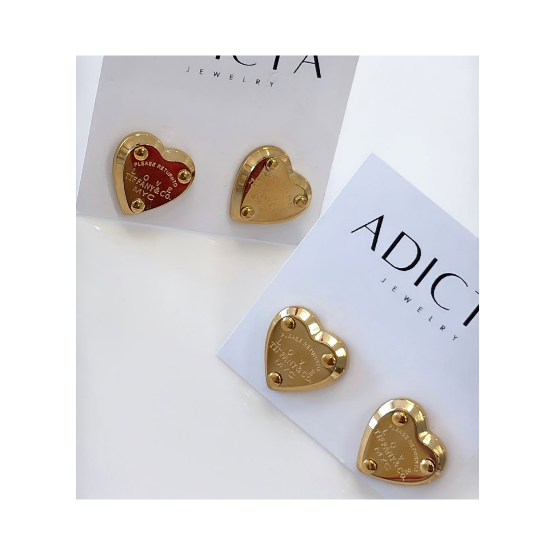 Aretes Mini corazón