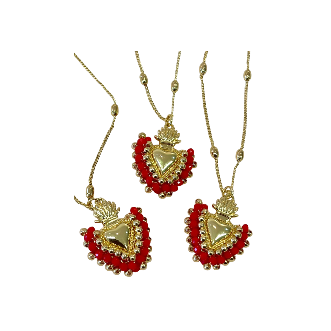 COLLAR HEART COMB