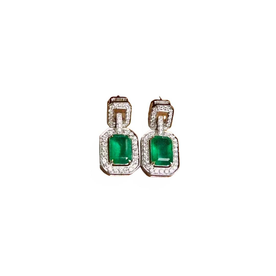 Aretes Green Princess
